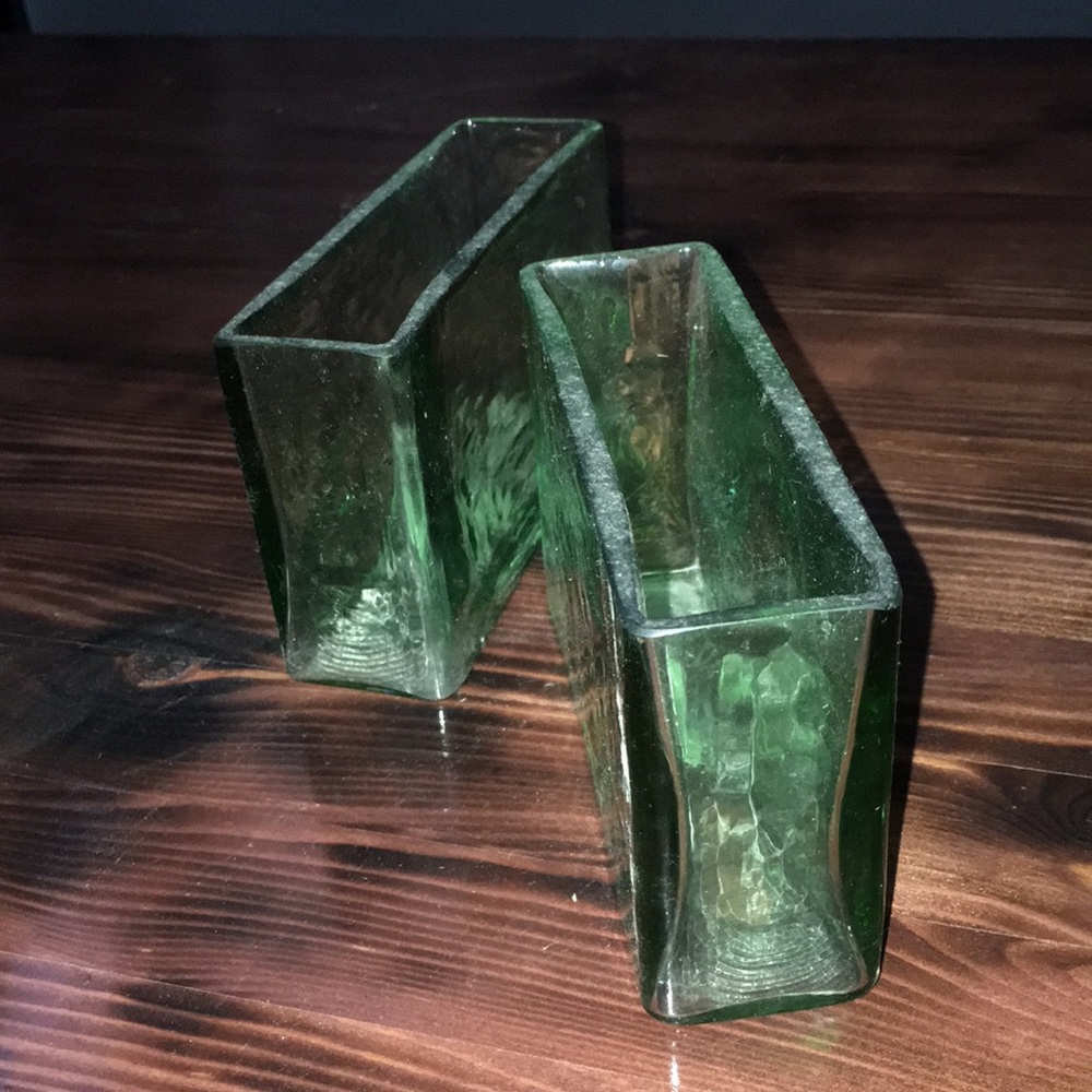 Decorative glass pieces